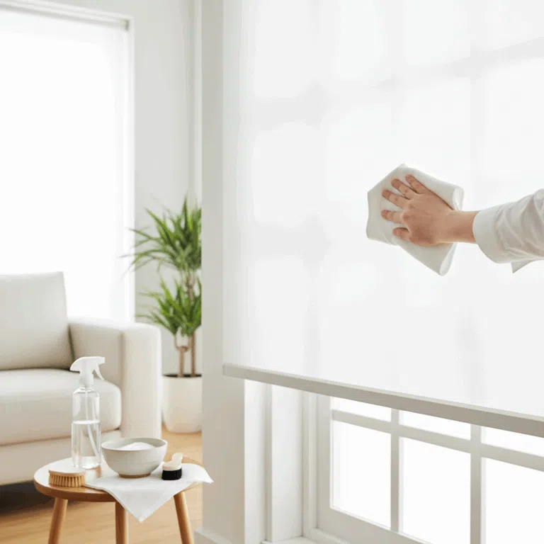 ניקוי וילון גלילה