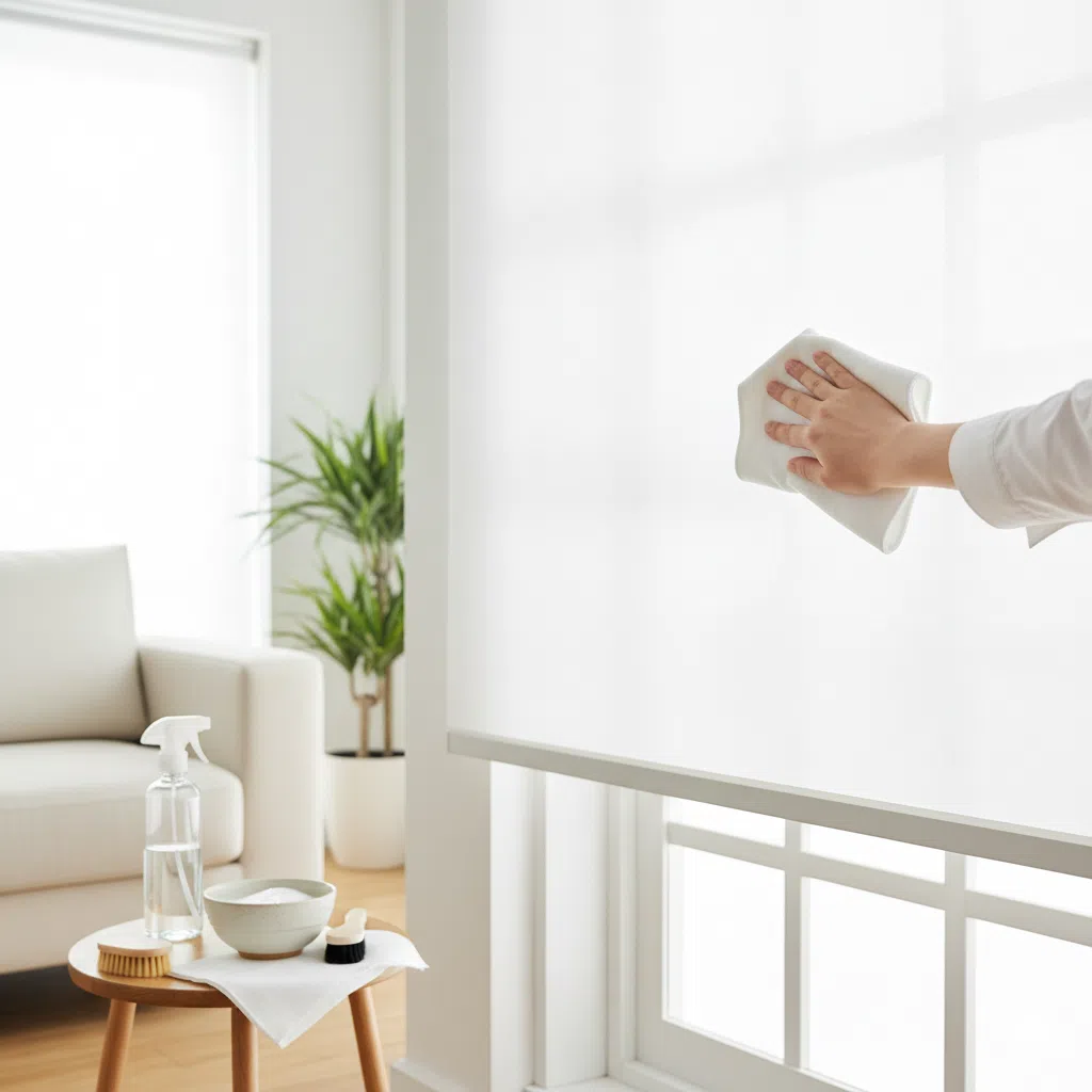 ניקוי וילון גלילה